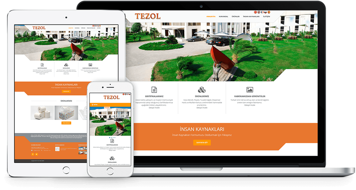 TEZOL KAĞIT | Web Tasarım