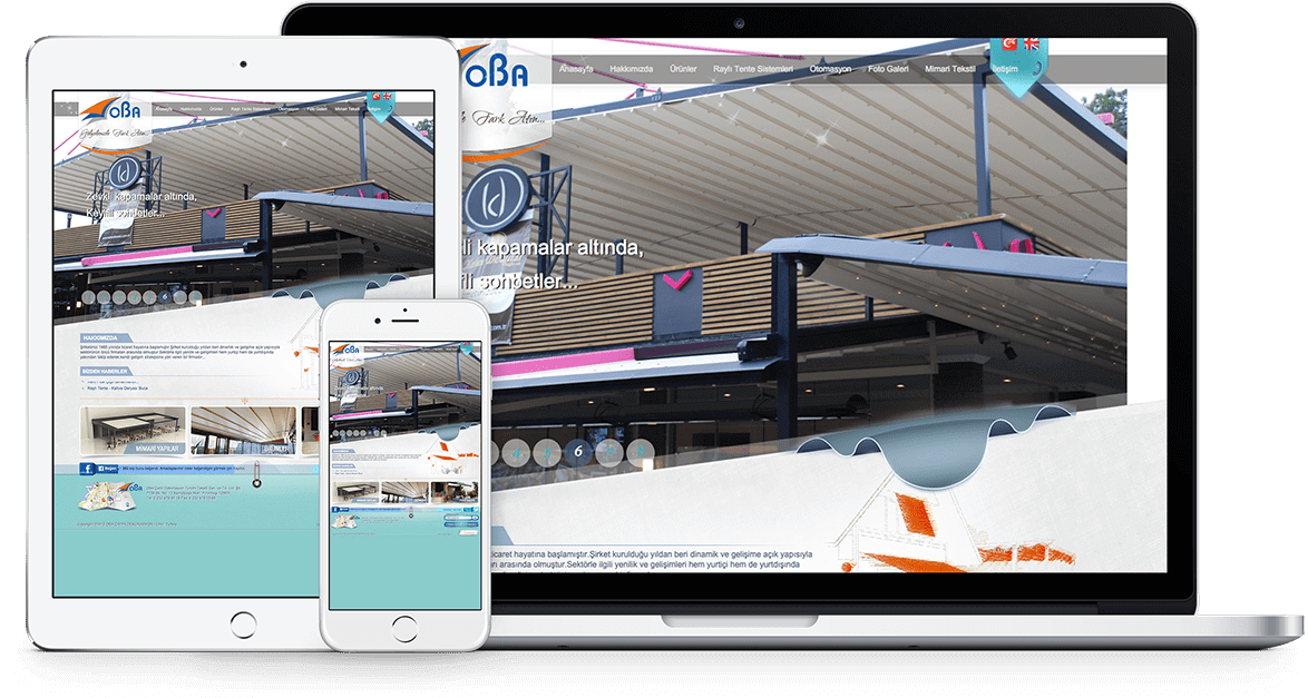 OBA TENTE | Web Tasarım