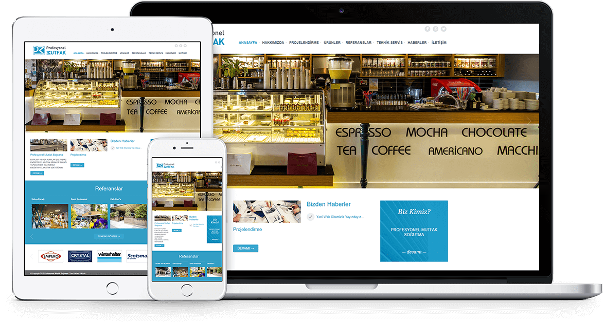 PROFESYONEL MUTFAK | Web Tasarım