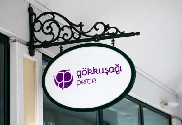 GÖKKUŞAĞI PERDE | Logo Tasarım