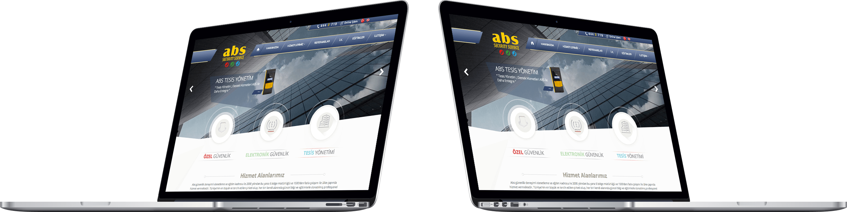 ABS GÜVENLİK | Web Tasarım